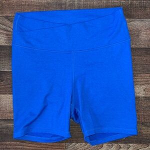 Old Navy Vibrant Blue Women's Bike Shorts